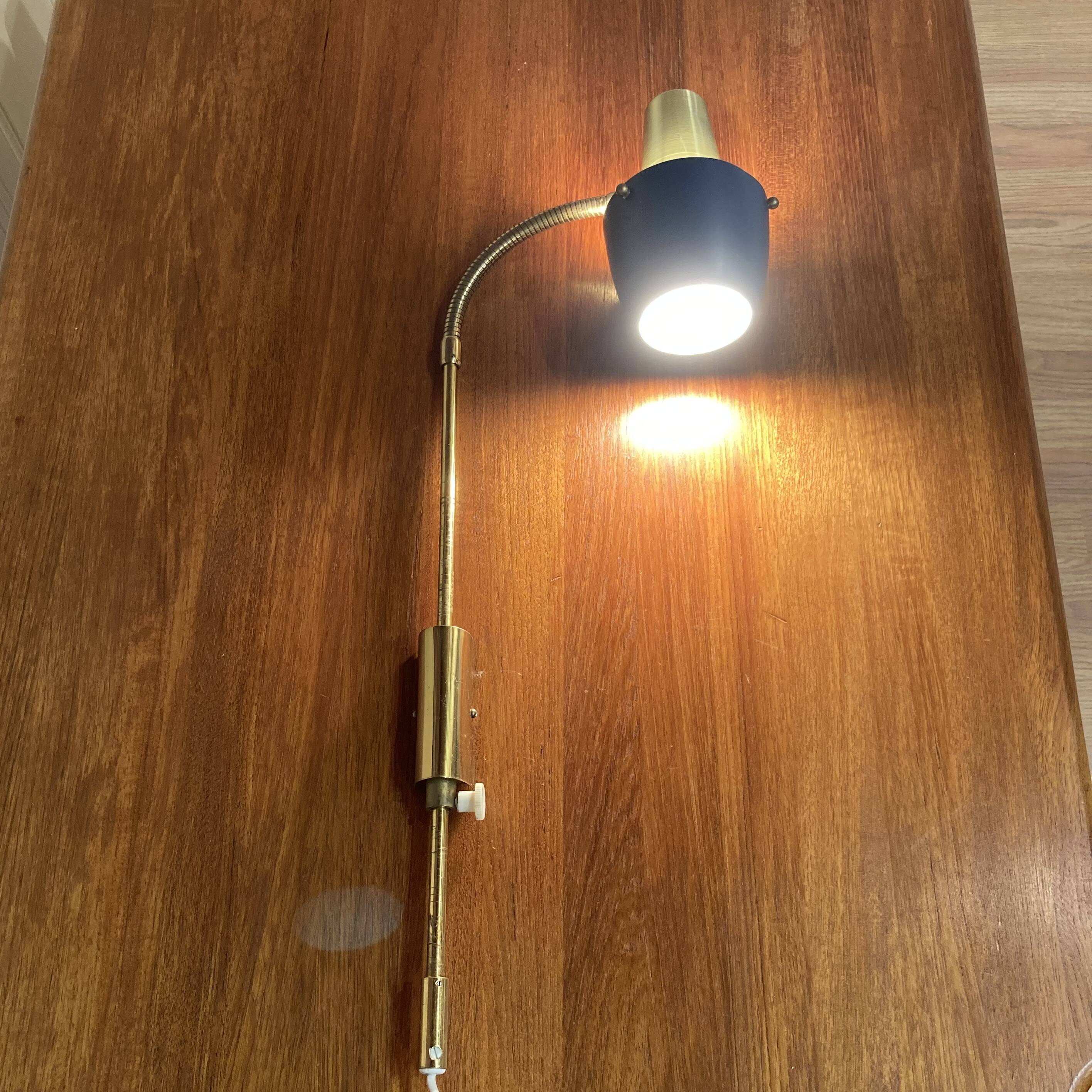 Large modular wall light Scandinavian design 1960.