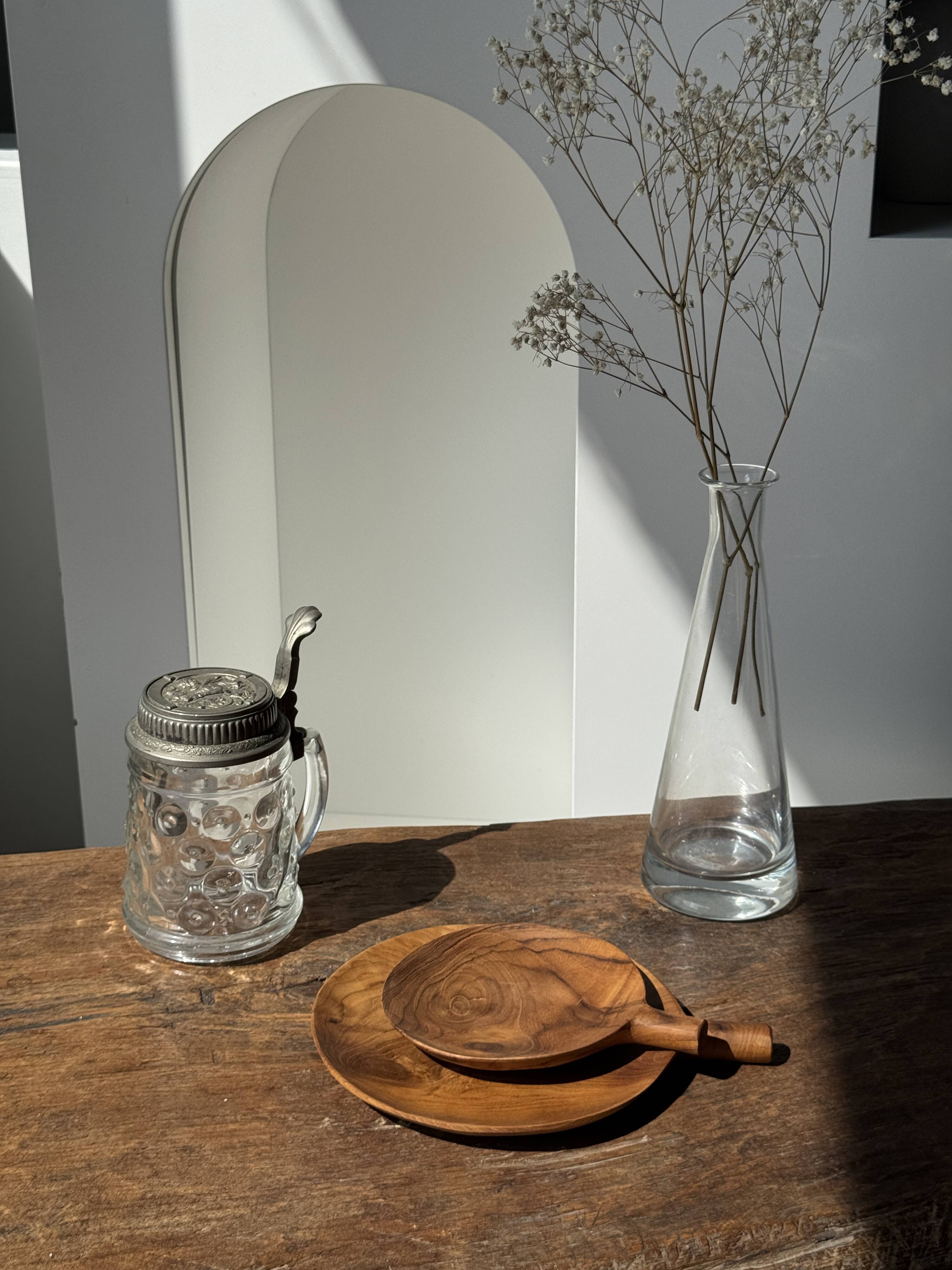 Alsatian beer mug with figurative pewter lid