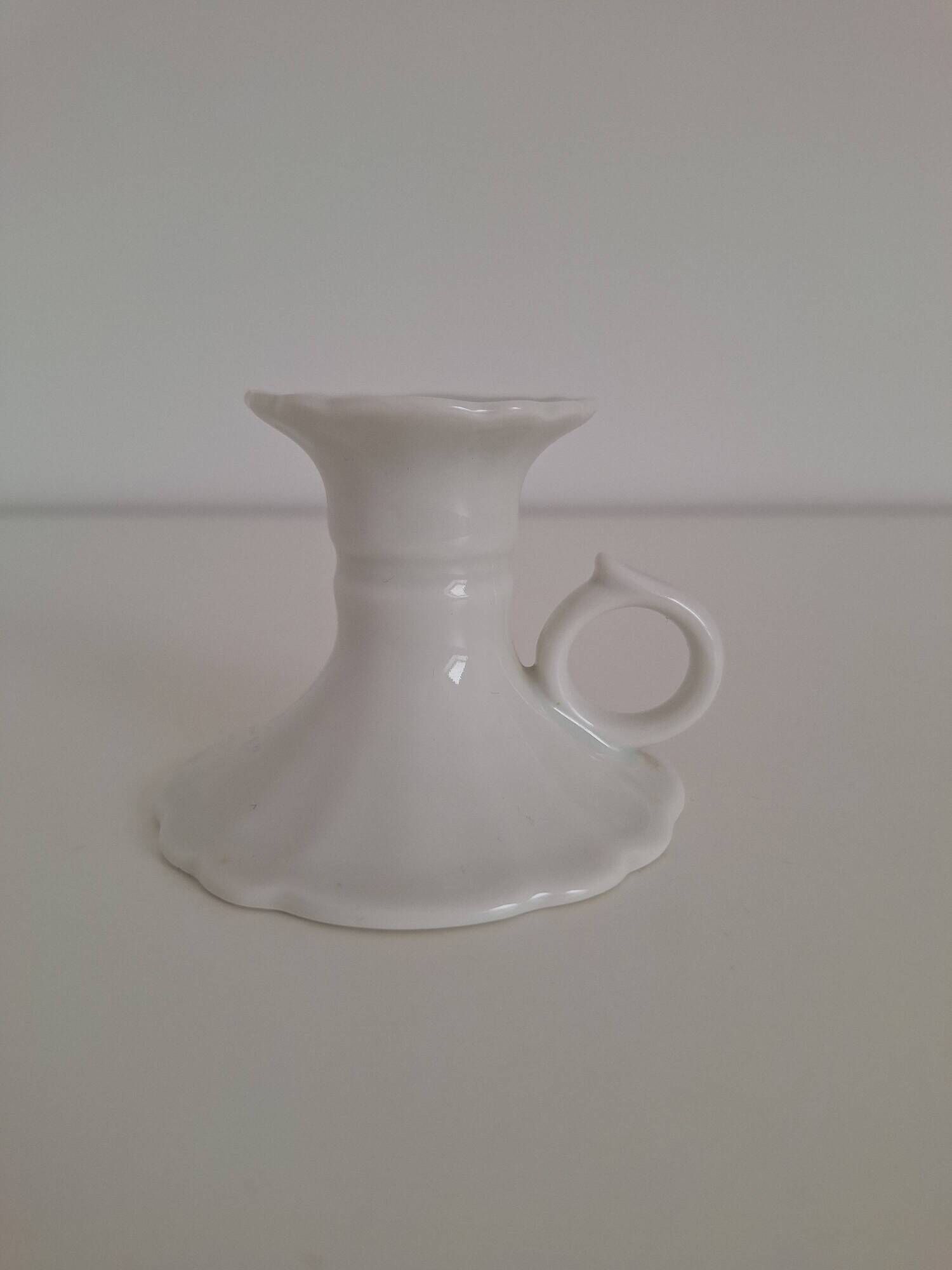 Bedroom candle holder in Tuileries Porcelain