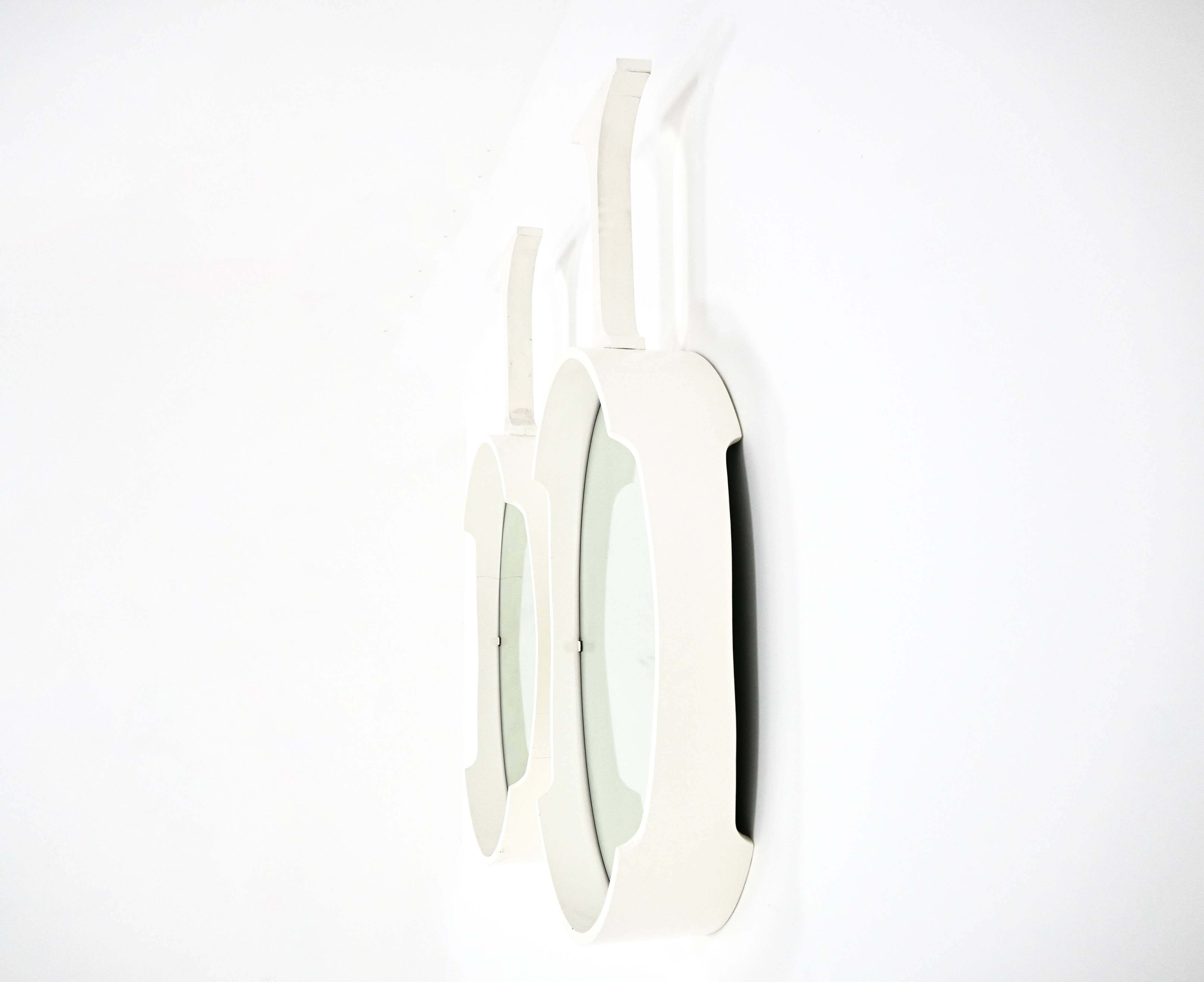 Pair of Italian mirrors, 1970s