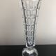 High vase, cut glass