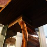 Large Art Deco Macassar Ebony Floor Lamp / Stand, circa 1930