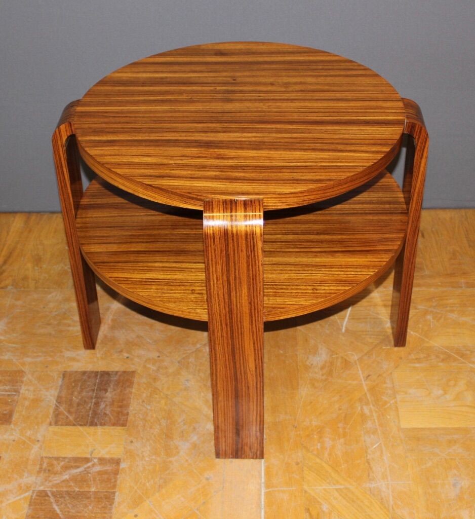Gueridon art deco rosewood