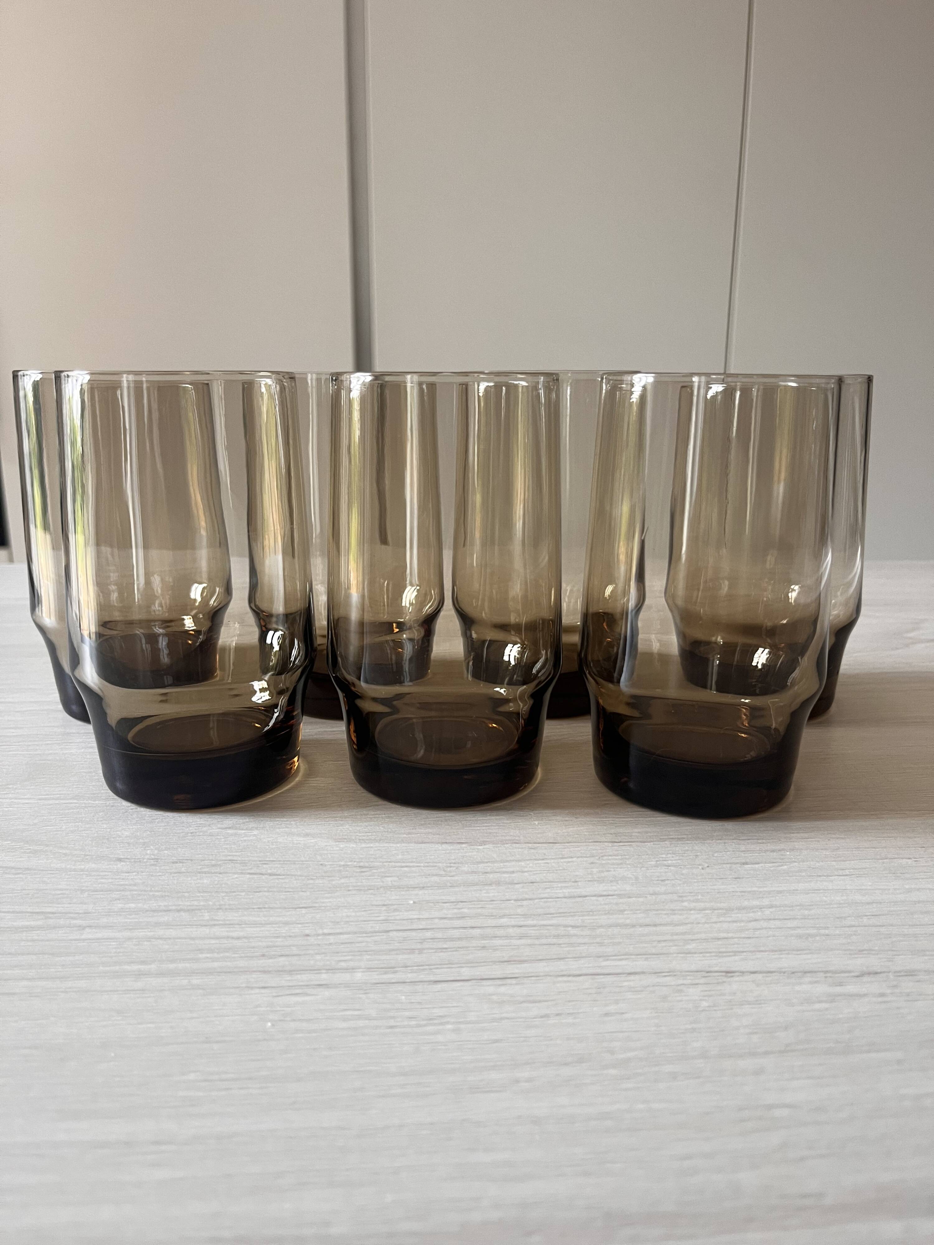Verres à eau vintage
