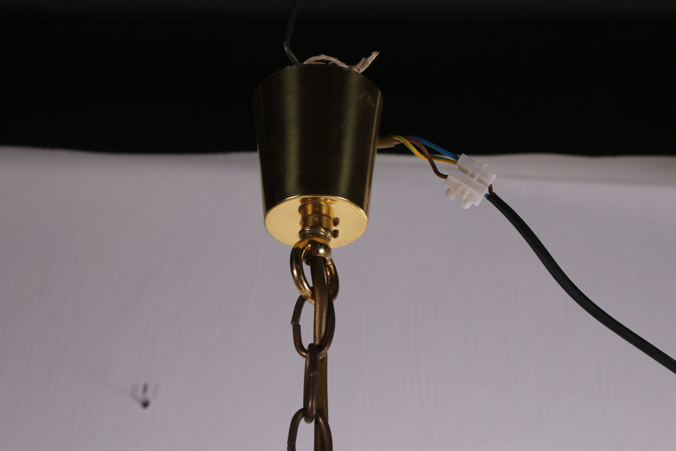 Murano white chandelier, Italy