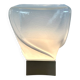 Murano blown glass lamp by Leucos 1970s