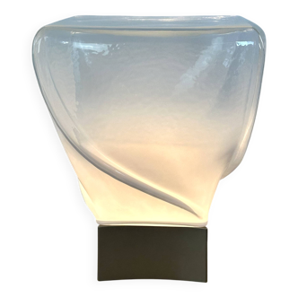 Murano blown glass lamp by Leucos 1970s