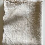 Farm tablecloth in raw linen canvas 19th L210cm