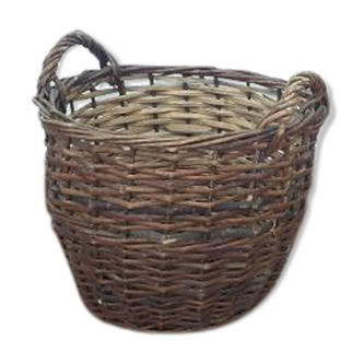 Basket Wicker rattan vintage