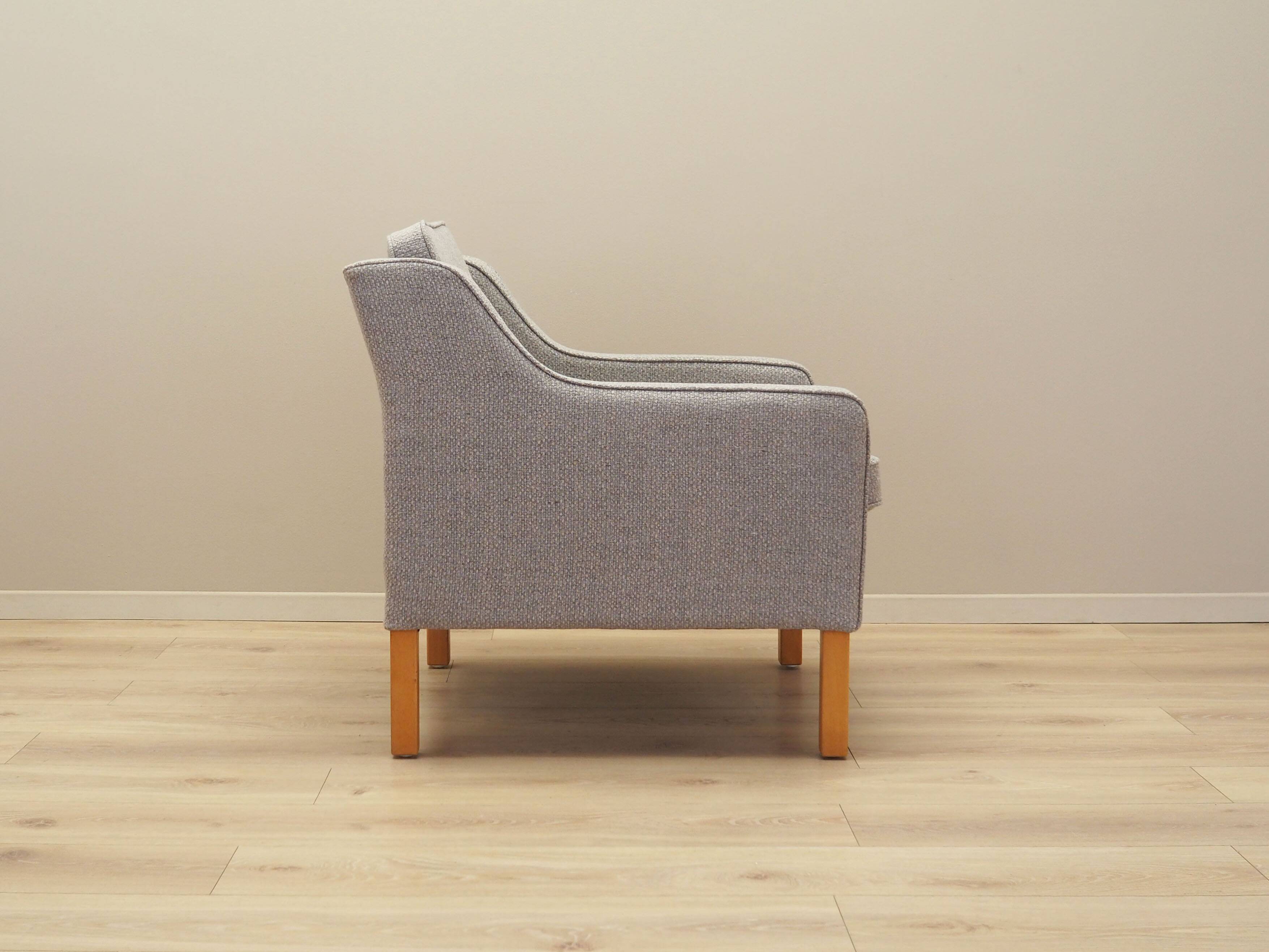 Beech armchair, Danish design, 1970s, production: Denmark