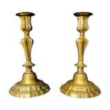 Pair of torches or candlesticks