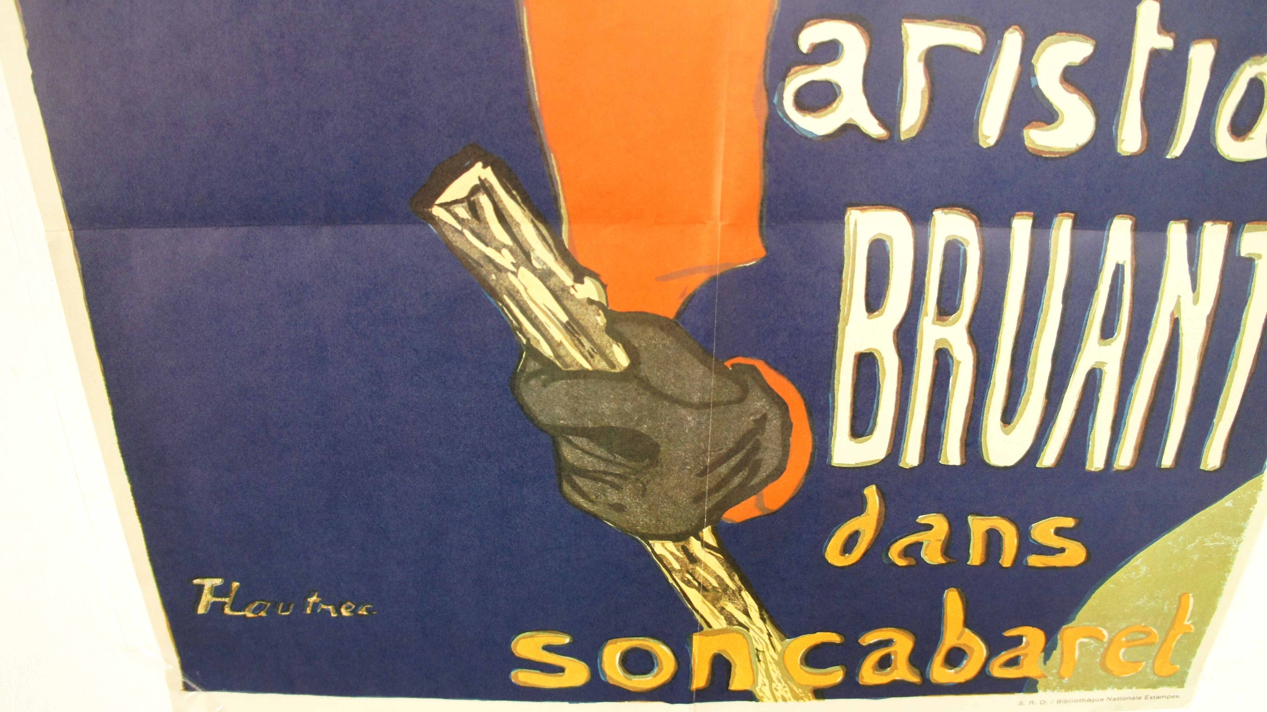 Vintage poster BNF Henri de Toulouse-Lautrec