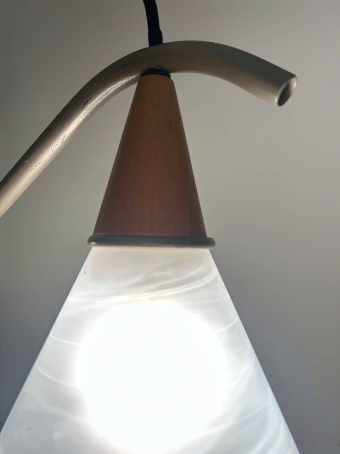 80s Scandinavian style chandelier