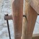 Carpenter's workbench in old solid oak - 2m50