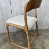 Set of 4 Baumann sled chairs