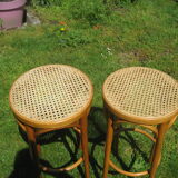 Pair of Baumann high stools