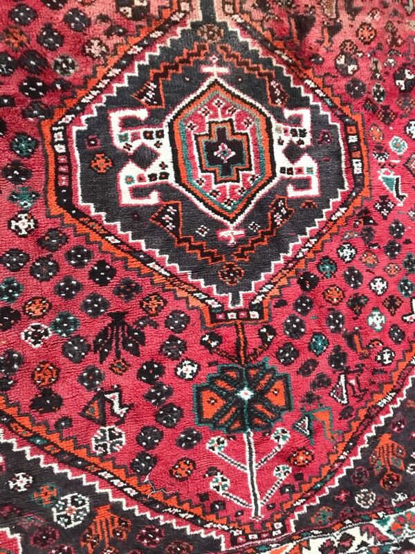 Tapis persan shiraz fait main 160x210 cm