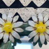 Vintage Italian metal mirror