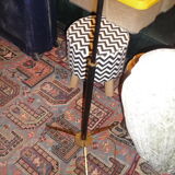 Vintage tripod lamppost