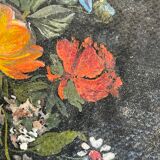Tableau peinture ancienne nature morte miniature