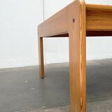 Vintage coffee table in Swedish pine by Yngve Ekström for Swedese, 1970s.