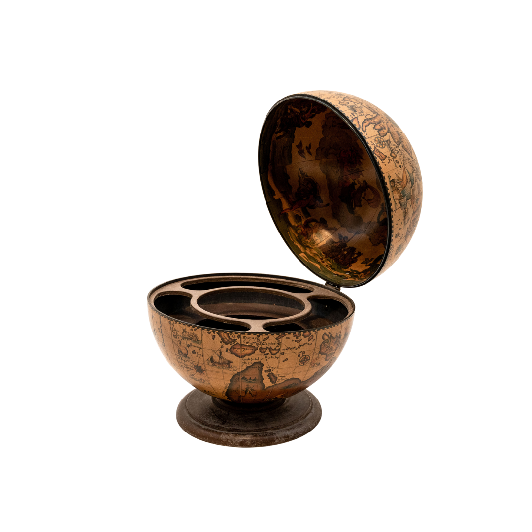 Bar globe terrestrial, Italy, 1970