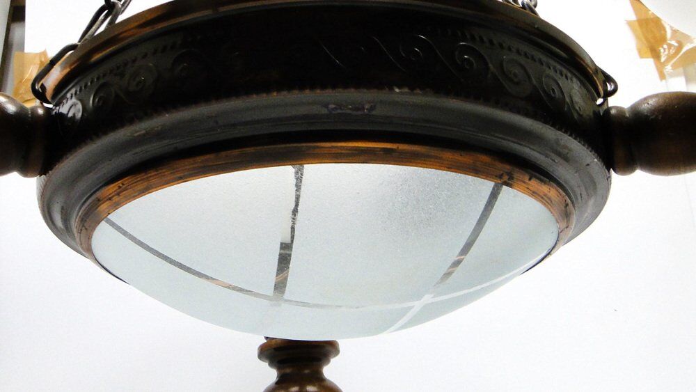 Mid-century chandelier, Poland, 1970s