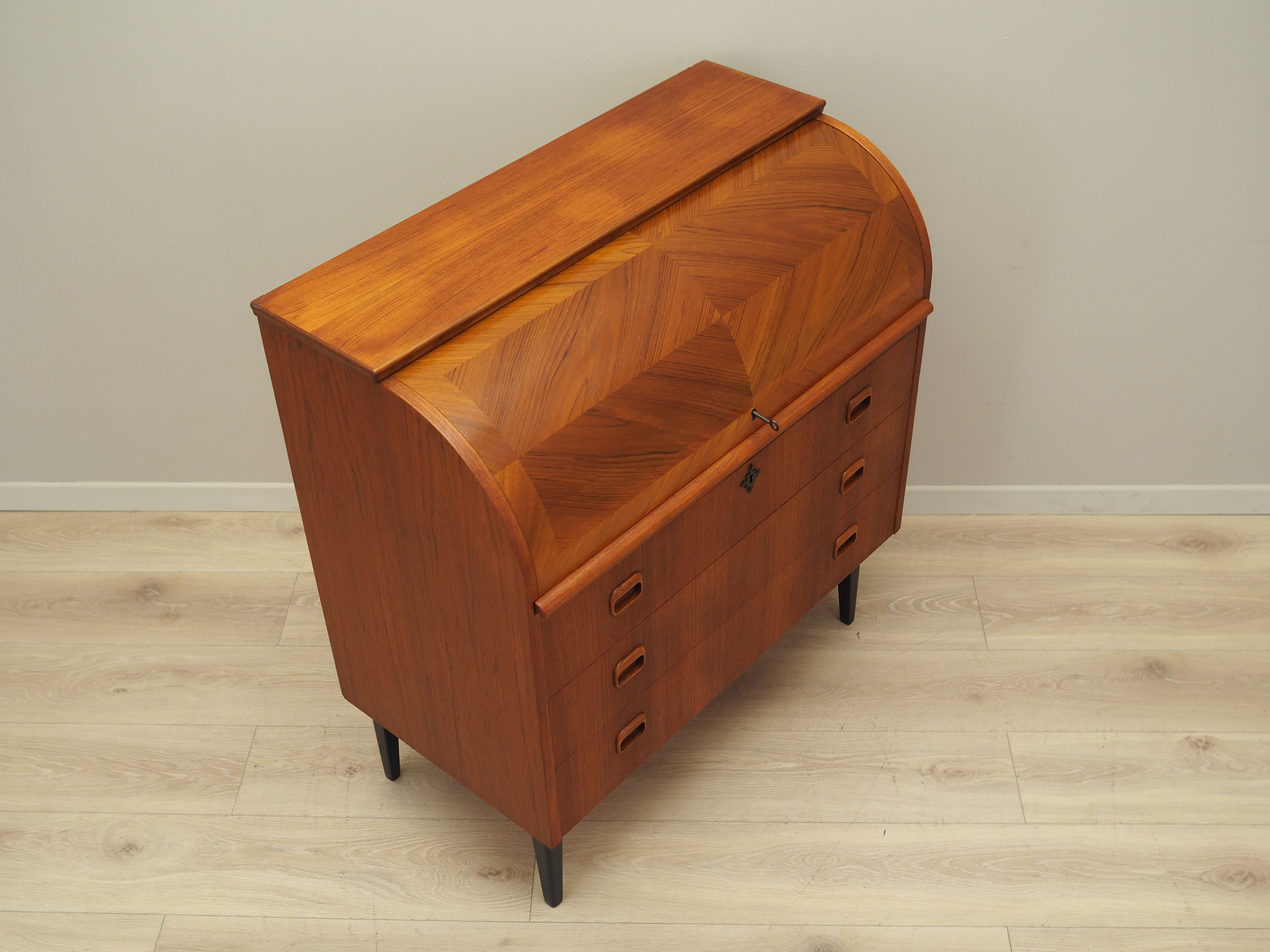 Teak secretary, Danish design, 1970s, production Denmark