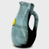 Large vase pitcher Gilbert Valentin Les Archanges Vallauris