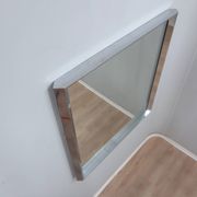 Miroir d'angle en forme de prisme triangulaire vintage des années 1970