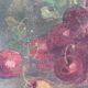 Still life painting with cherries by Leroux