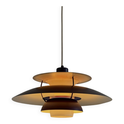 Suspension PH5 violette par Poul Henningsen pour Louis Poulsen