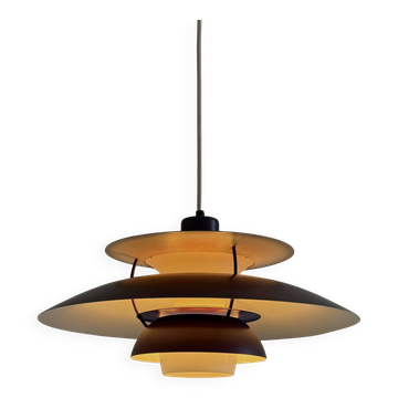 PH5 pendant lamp purple by Poul Henningsen for Louis Poulsen