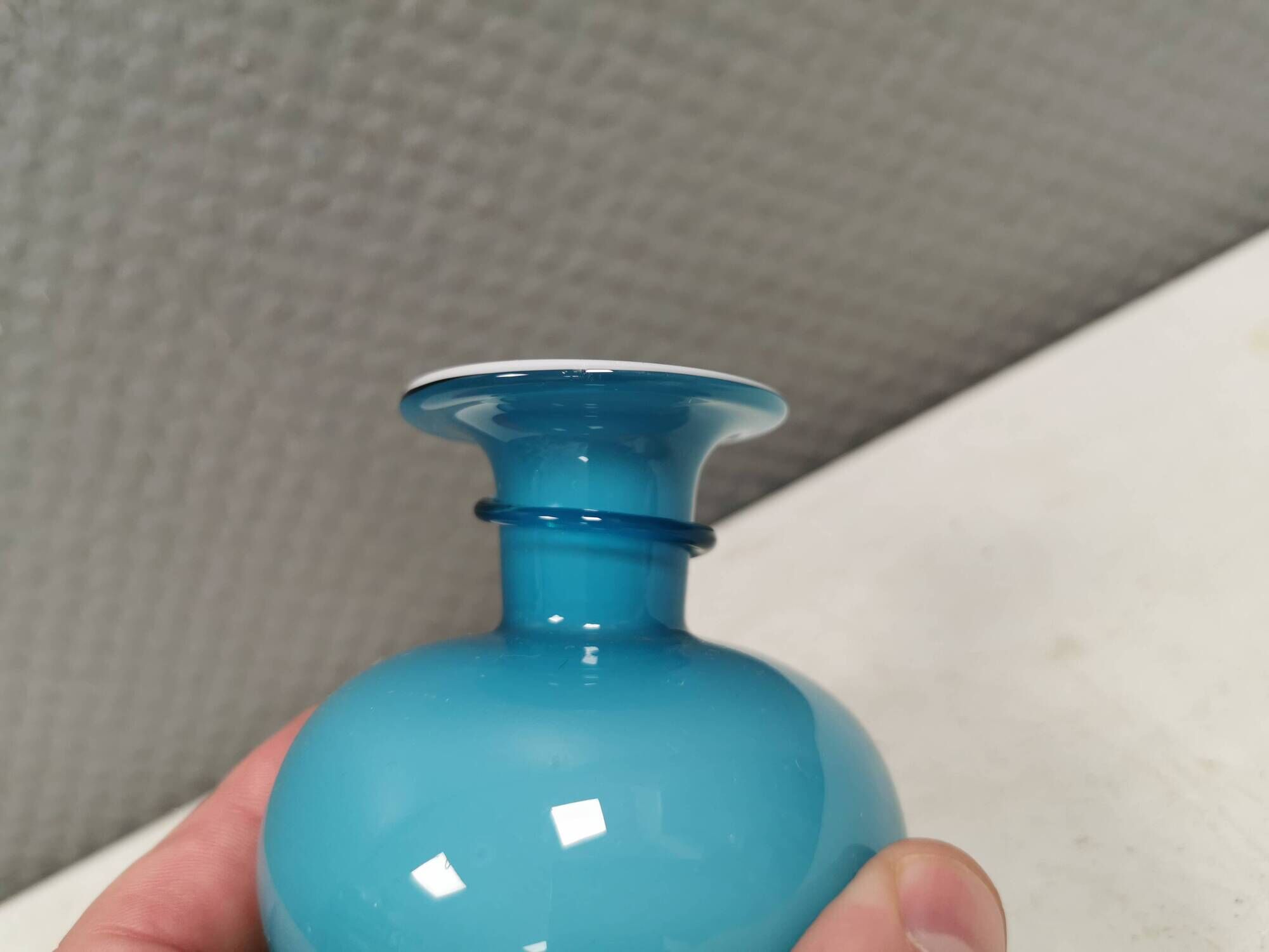 A very beautiful and rare ‘Napoli’ vase by Michael Bang for Holmegaard 1967