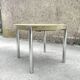 Stretchable round table, gingham tile patterns late 1970 - Ø100