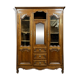 Louis XV style library in solid cherry