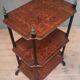 Napoleon III etagere in marquetry