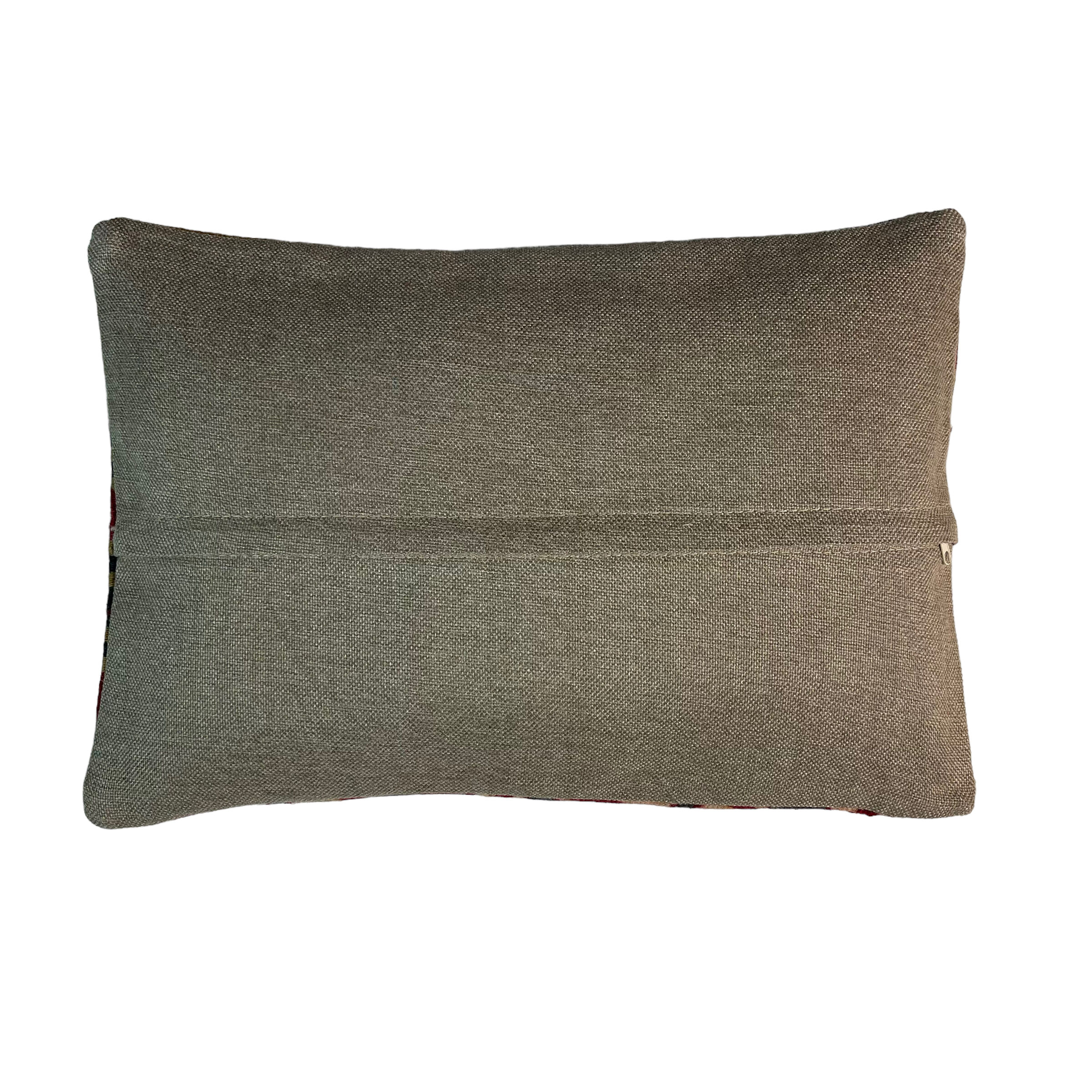 Vintage turkish kilim cushion cover, 30 x 50 cm