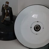 Pair of industrial workshop hanging lamps 50