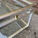 Brushed Aluminum and Brass Coffee Table by Guy Lefevre for Maison Jansen, 1970s