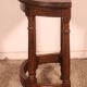 walnut stool in Renaissance style