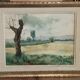 Peinture aquarelle originale, signée Paul Maurice