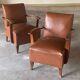 Paire de fauteuils, années 50