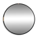Miroir rond noir - Muubs