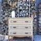 renovated wooden chest of drawers