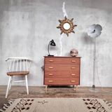 Scandinavian vintage chiffonier weekly chest of drawers