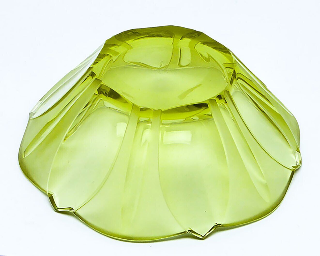 Bowl from Moser, Czechoslovakia, 1930s