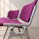 Set of 4 DSC 106 chairs by Castelli
