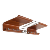 Mid-Century Coatrack in Bent Plywood attributed to De Coene, Belgium, 1960s