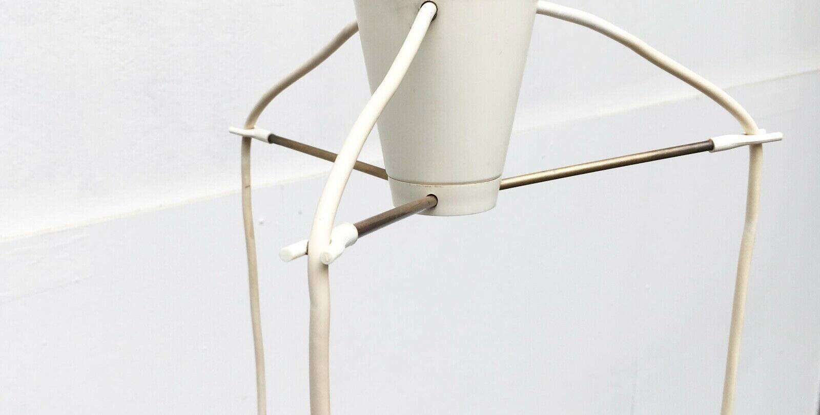 Triple cascade pendant lamp in copper and glass from the modern German space age of the mid-century by Staff, 1960s.